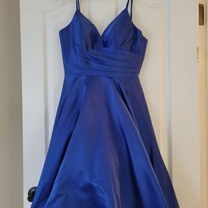 Royal blue bridesmaid dress